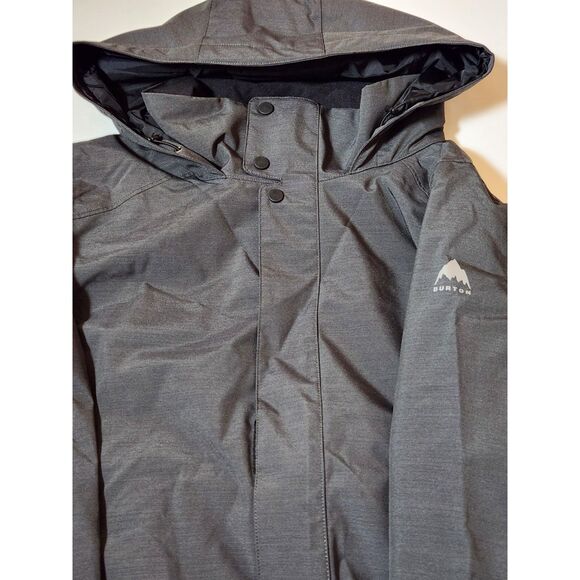 Burton Jet Set Jacket | Women’s 3X | Waterproof | True Black Heather | NWT - Picture 3 of 13